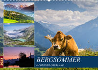 Bergsommer im Berner Oberland (Wandkalender 2023 DIN A2 quer)