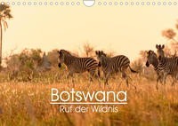 Botswana - Ruf der Wildnis (Wandkalender 2023 DIN A4 quer)