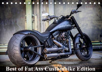 Exklusive Best of Fat Ass Custombike Edition, feinste Harleys mit fettem Hintern (Tischkalender 2023 DIN A5 quer)