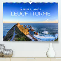 Neuseelands Leuchttürme (Premium, hochwertiger DIN A2 Wandkalender 2023, Kunstdruck in Hochglanz)