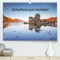 Schottland zum Verlieben (Premium, hochwertiger DIN A2 Wandkalender 2023, Kunstdruck in Hochglanz)