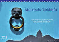 Maltesische Türklopfer (Tischkalender 2023 DIN A5 quer)
