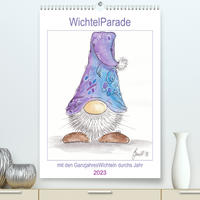 WichtelParade (Premium, hochwertiger DIN A2 Wandkalender 2023, Kunstdruck in Hochglanz)