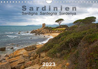 Sardinien Sardigna Sardegna Sardenya 2023 (Wandkalender 2023 DIN A4 quer)