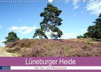 Lüneburger Heide - Die Tier- und Pfanzenwelt (Wandkalender 2023 DIN A3 quer)
