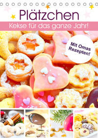Plätzchen. Kekse für das ganze Jahr! (Tischkalender 2023 DIN A5 hoch)
