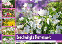 Beschwingte Blumenwelt (Wandkalender 2023 DIN A2 quer)