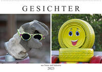 GESICHTER aus Natur und Industrie (Wandkalender 2023 DIN A2 quer)