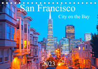 San Francisco - City on the Bay (Tischkalender 2023 DIN A5 quer)