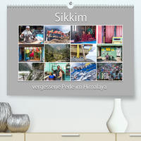 Sikkim - vergessene Perle im Himalaya (Premium, hochwertiger DIN A2 Wandkalender 2023, Kunstdruck in Hochglanz)