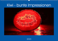 Kiwi - bunte Impressionen (Wandkalender 2023 DIN A2 quer)