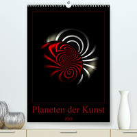 Planeten der Kunst (Premium, hochwertiger DIN A2 Wandkalender 2023, Kunstdruck in Hochglanz)