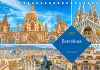 Barcelona - ein Traumreiseziel (Tischkalender 2023 DIN A5 quer)