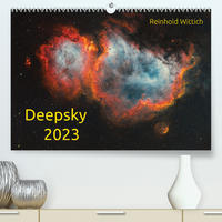 Deepsky 2023 (Premium, hochwertiger DIN A2 Wandkalender 2023, Kunstdruck in Hochglanz)