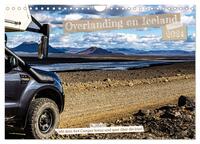 Overlanding on Iceland - Mit dem 4x4 Camper kreuz und quer über die Insel (Wandkalender 2024 DIN A4 quer), CALVENDO Monatskalender
