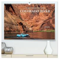 Impressionen vom Colorado River (hochwertiger Premium Wandkalender 2024 DIN A2 quer), Kunstdruck in Hochglanz