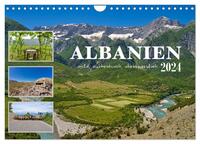 Albanien - wild, authentisch, abenteuerlich (Wandkalender 2024 DIN A4 quer), CALVENDO Monatskalender
