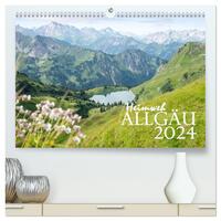 Heimweh Allgäu 2024 (hochwertiger Premium Wandkalender 2024 DIN A2 quer), Kunstdruck in Hochglanz