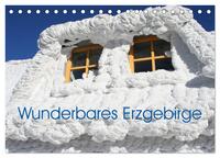 Wunderbares Erzgebirge (Tischkalender 2024 DIN A5 quer), CALVENDO Monatskalender
