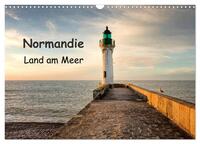 Normandie - Land am Meer (Wandkalender 2024 DIN A3 quer), CALVENDO Monatskalender