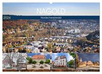 Nagold (Wandkalender 2024 DIN A2 quer), CALVENDO Monatskalender