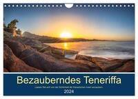 Bezauberndes Teneriffa (Wandkalender 2024 DIN A4 quer), CALVENDO Monatskalender