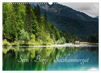 Seen - Berge - Salzkammergut (Wandkalender 2024 DIN A3 quer), CALVENDO Monatskalender