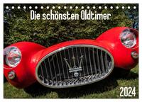 Die schönsten Oldtimer 2024 (Tischkalender 2024 DIN A5 quer), CALVENDO Monatskalender