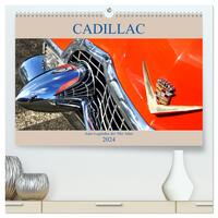 Auto Legenden CADILLAC (hochwertiger Premium Wandkalender 2024 DIN A2 quer), Kunstdruck in Hochglanz
