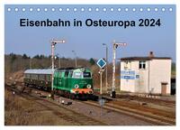Eisenbahn Kalender 2024 - Oberlausitz und Nachbarländer (Tischkalender 2024 DIN A5 quer), CALVENDO Monatskalender