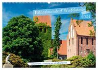 Bilderbuchdorf Wiefelstede (Wandkalender 2024 DIN A2 quer), CALVENDO Monatskalender