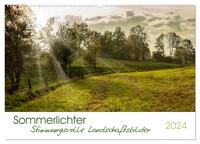 Sommerlichter - Stimmungsvolle Landschaftsbilder (Wandkalender 2024 DIN A2 quer), CALVENDO Monatskalender