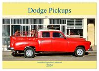 Dodge Pickups - Amerikas legendäre Lastenesel (Wandkalender 2024 DIN A2 quer), CALVENDO Monatskalender