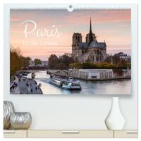 Paris - La Ville Lumière (hochwertiger Premium Wandkalender 2024 DIN A2 quer), Kunstdruck in Hochglanz