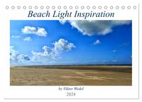 Beach Light Inspiration (Tischkalender 2024 DIN A5 quer), CALVENDO Monatskalender