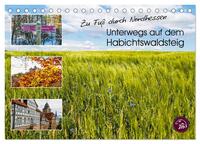 Zu Fuß durch Nordhessen - Unterwegs auf dem Habichtswaldsteig (Tischkalender 2024 DIN A5 quer), CALVENDO Monatskalender