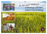 Zu Fuß durch Nordhessen - Unterwegs auf dem Habichtswaldsteig (Wandkalender 2024 DIN A2 quer), CALVENDO Monatskalender