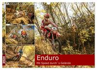 Enduro Mit Speed durch`s Gelände (Wandkalender 2024 DIN A3 quer), CALVENDO Monatskalender