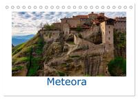 Meteora - Dem Himmel so nah (Tischkalender 2024 DIN A5 quer), CALVENDO Monatskalender