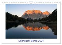 Sensucht Berge - Momente des Lichts (Wandkalender 2024 DIN A4 quer), CALVENDO Monatskalender