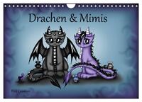 Drachen & Mimis (Wandkalender 2024 DIN A4 quer), CALVENDO Monatskalender