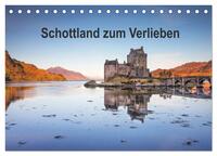 Schottland zum Verlieben (Tischkalender 2024 DIN A5 quer), CALVENDO Monatskalender