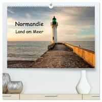Normandie - Land am Meer (hochwertiger Premium Wandkalender 2024 DIN A2 quer), Kunstdruck in Hochglanz