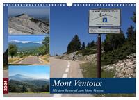 Mit dem Rennrad zum Mont Ventoux (Wandkalender 2024 DIN A3 quer), CALVENDO Monatskalender