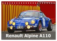 Renault Alpine A110 (Tischkalender 2024 DIN A5 quer), CALVENDO Monatskalender