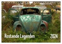 Rostende Legenden (Wandkalender 2024 DIN A4 quer), CALVENDO Monatskalender