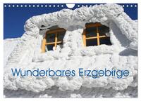 Wunderbares Erzgebirge (Wandkalender 2024 DIN A4 quer), CALVENDO Monatskalender