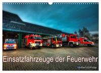 Einsatzfahrzeuge der Feuerwehr (Wandkalender 2024 DIN A3 quer), CALVENDO Monatskalender