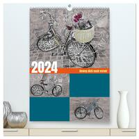 Beweg dich nach vorne! (hochwertiger Premium Wandkalender 2024 DIN A2 hoch), Kunstdruck in Hochglanz