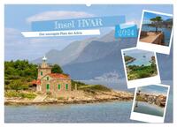 Insel Hvar - Der sonnigste Platz der Adria (Wandkalender 2024 DIN A2 quer), CALVENDO Monatskalender